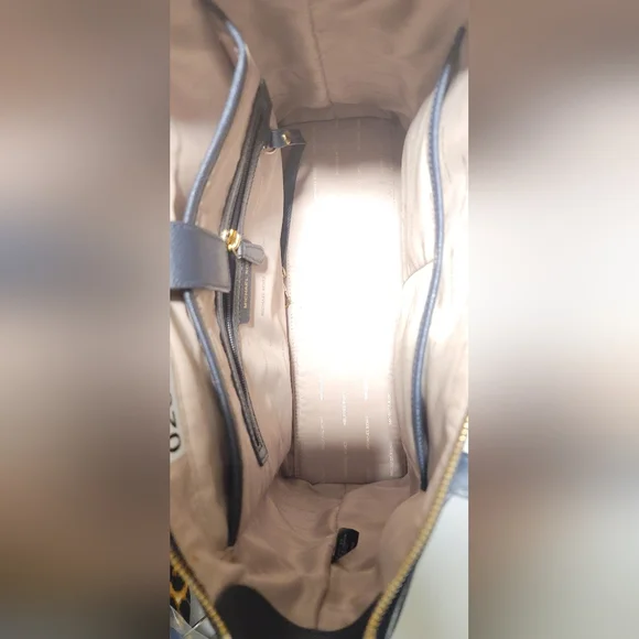 Michael Kors midnight blue Maddie tote size medium. - Picture 3 of 11